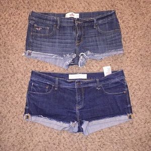 A pair Hollister size 11 & Abercrombiefitchsize 10